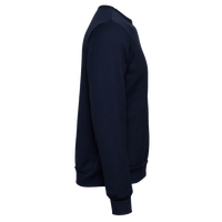 Bella + Canvas Unisex Sponge Fleece Classic Crewneck Sweatshirt, Navy, Right Sleeve view
