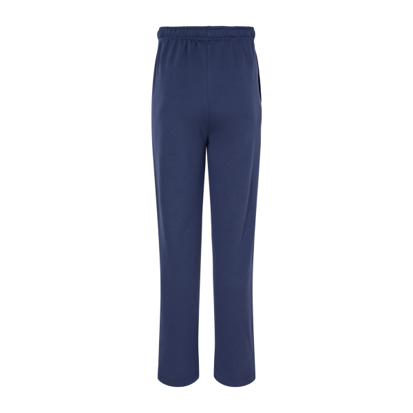 Bella + Canvas Unisex Sponge Fleece Straight Leg Sweatpants, Navy, Back view