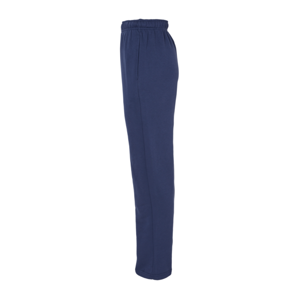 Bella + Canvas Unisex Sponge Fleece Straight Leg Sweatpants, Navy, Left Side view