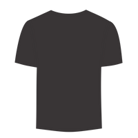Bella + Canvas Unisex Sueded Tee, Dark Grey Heather, Back view