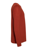 Bella + Canvas Unisex Triblend Long Sleeve Tee, Brick Triblend, Right Sleeve view