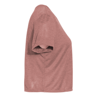 Bella + Canvas Women’s Flowy Crop Tee, Mauve, Right Sleeve view