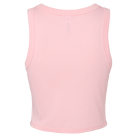 Bella + Canvas Women's Micro Rib Racer Tank, Solid Pink Blend, Back view