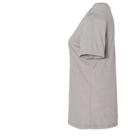 Bella + Canvas Women’s Relaxed Fit Triblend Tee, Athletic Grey Triblend, Left Sleeve view
