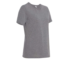 Bella + Canvas Women’s Relaxed Fit Triblend Tee, Grey Triblend, Right Sleeve view