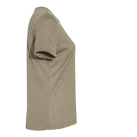 Bella + Canvas Women’s Relaxed Fit Triblend Tee, Olive Triblend, Right Sleeve view