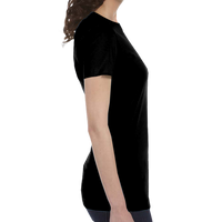 Bella + Canvas Women's Slim Fit Tee, Black, Right view