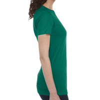 Bella + Canvas Women's Slim Fit Tee, Kelly, Right view