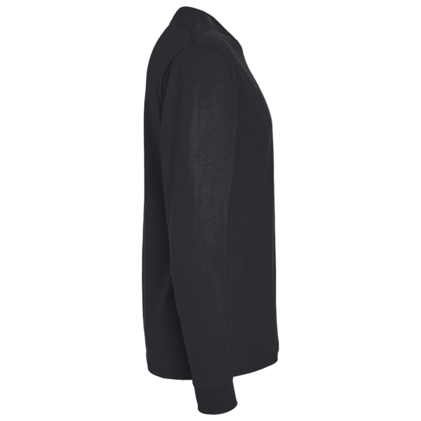 Bella + Canvas Youth 6oz. Heavyweight Long Sleeve Tee, Dark Grey, Right Sleeve view
