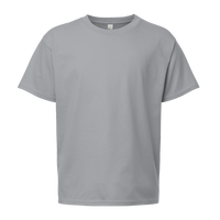 Bella + Canvas Youth 6oz. Heavyweight Tee, Athletic Heather, Front view