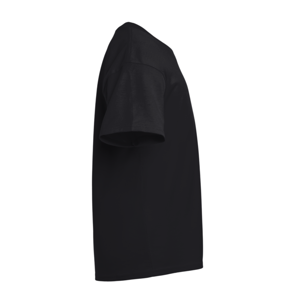 Bella + Canvas Youth 6oz. Heavyweight Tee, Black, Right Sleeve view