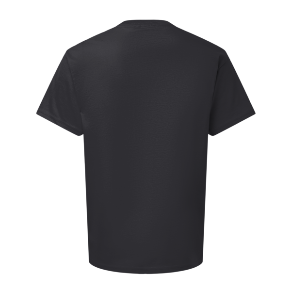 Bella + Canvas Youth 6oz. Heavyweight Tee, Dark Grey, Back view
