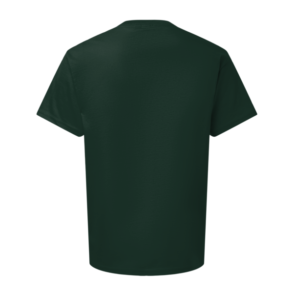 Bella + Canvas Youth 6oz. Heavyweight Tee, Forest, Back view