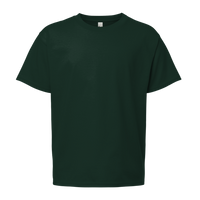 Bella + Canvas Youth 6oz. Heavyweight Tee, Forest, Front view