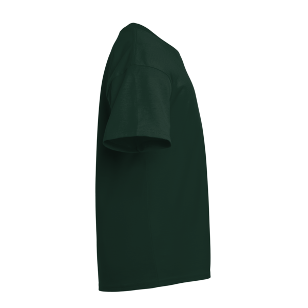 Bella + Canvas Youth 6oz. Heavyweight Tee, Forest, Right Sleeve view