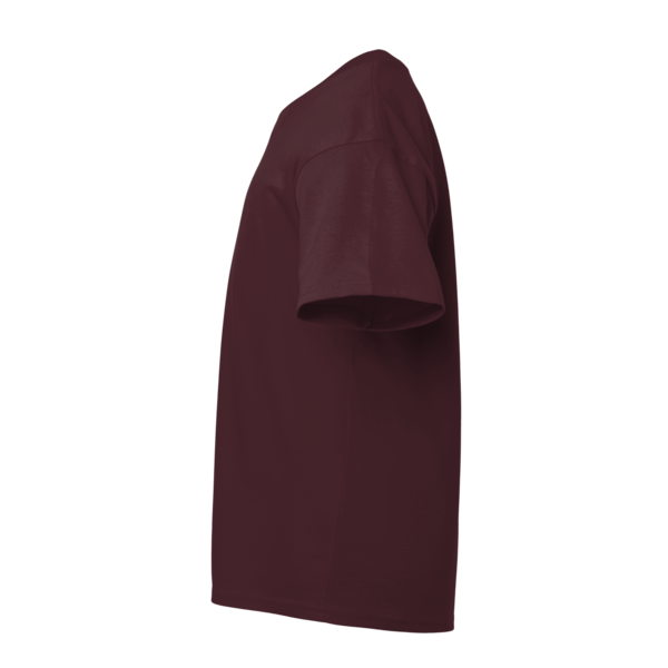 Bella + Canvas Youth 6oz. Heavyweight Tee, Maroon, Left Sleeve view