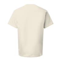 Bella + Canvas Youth 6oz. Heavyweight Tee, Natural, Back view