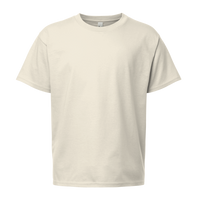 Bella + Canvas Youth 6oz. Heavyweight Tee, Natural, Front view
