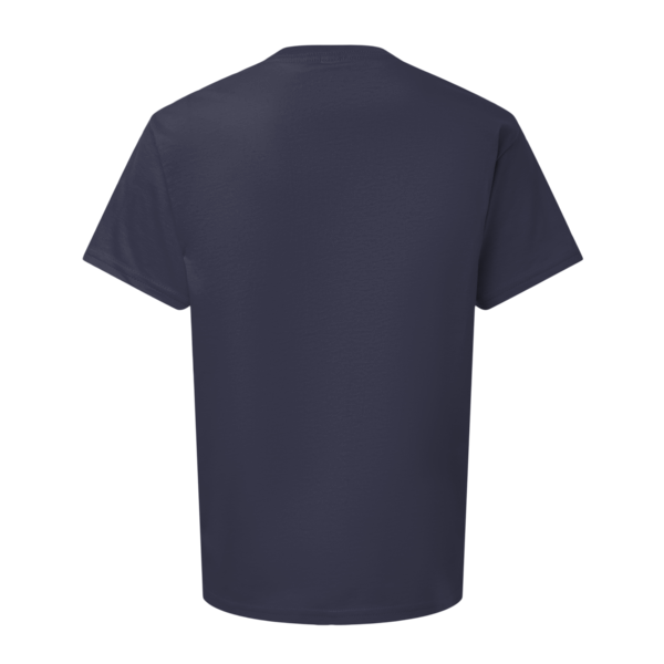 Bella + Canvas Youth 6oz. Heavyweight Tee, Navy, Back view