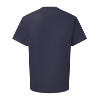 Bella + Canvas Youth 6oz. Heavyweight Tee, Navy, Back view