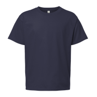 Bella + Canvas Youth 6oz. Heavyweight Tee, Navy, Front view