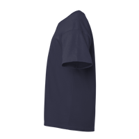Bella + Canvas Youth 6oz. Heavyweight Tee, Navy, Left Sleeve view