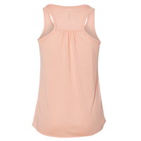 Bella + Canvas Youth Flowy Racerback Tank, Peach, Back view