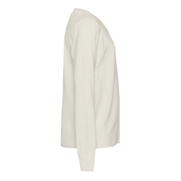 Bella + Canvas Youth Jersey Long Sleeve Tee, Natural, Right Sleeve view