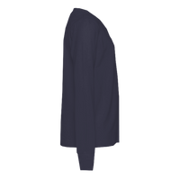 Bella + Canvas Youth Jersey Long Sleeve Tee, Navy, Right Sleeve view