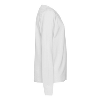 Bella + Canvas Youth Jersey Long Sleeve Tee, White, Right Sleeve view