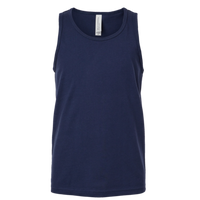 Bella + Canvas Youth Jersey Tank, Navy, Front view