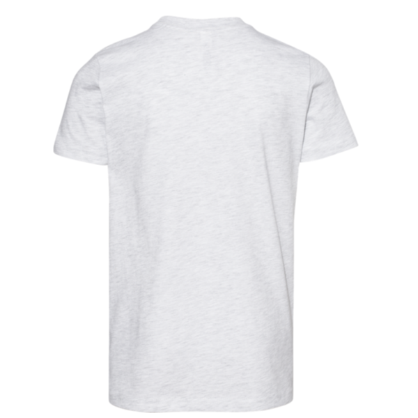 Bella + Canvas Youth Jersey Tee, Ash, Back view