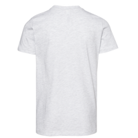 Bella + Canvas Youth Jersey Tee, Ash, Back view