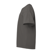 Bella + Canvas Youth Jersey Tee, Asphalt, Left Sleeve view