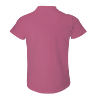 Bella + Canvas Youth Jersey Tee, Berry, Back view