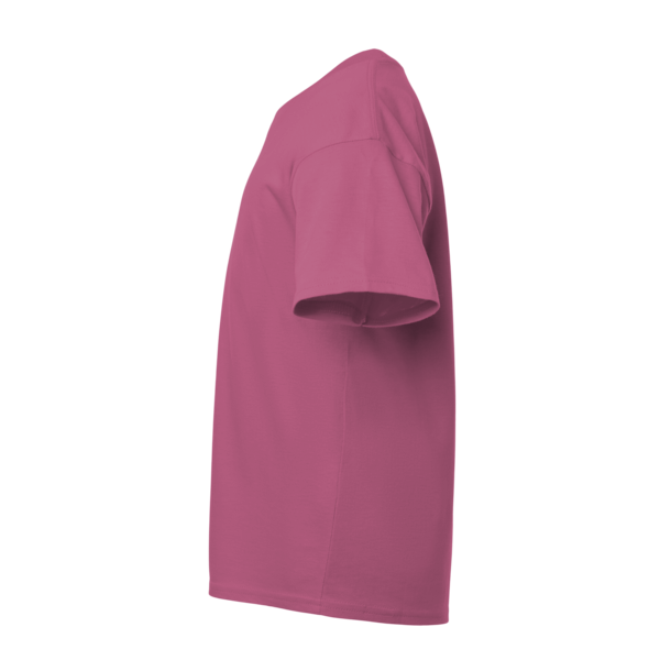 Bella + Canvas Youth Jersey Tee, Berry, Left Sleeve view