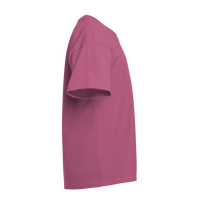 Bella + Canvas Youth Jersey Tee, Berry, Right Sleeve view