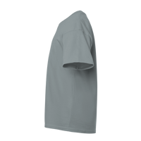 Bella + Canvas Youth Jersey Tee, Blue Storm, Left Sleeve view
