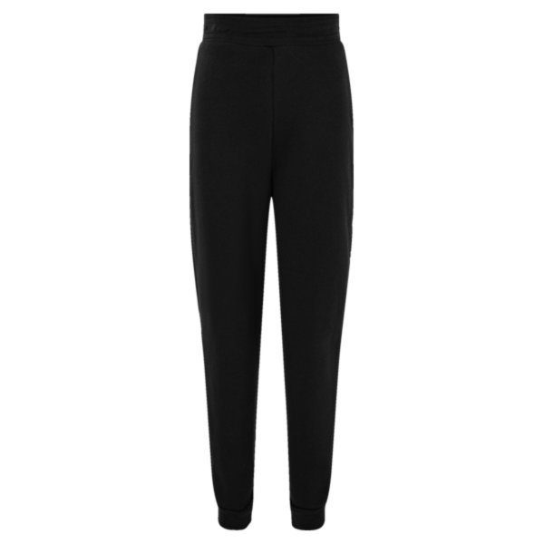 Bella + Canvas Youth Jogger Sweatpants, Black, Front view