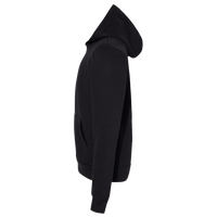 Bella + Canvas Youth Sponge Fleece Hoodie Sweatshirt, Black, Left Sleeve view