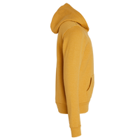 Bella + Canvas Youth Sponge Fleece Hoodie Sweatshirt, Heather Mustard, Right Sleeve view