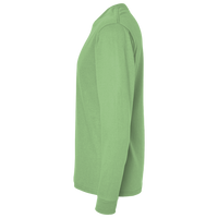 Bella + Canvas Youth Triblend Long Sleeve Tee, Green Triblend, Left Sleeve view