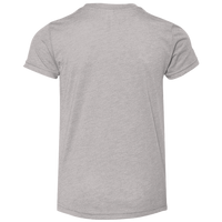 Bella + Canvas Youth Triblend Tee, Athletic Grey Triblend, Back view