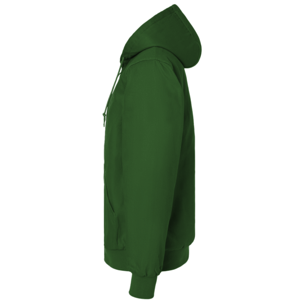 Berne Apparel Men's Berne Heritage Hooded Jacket, Green, Left Sleeve view