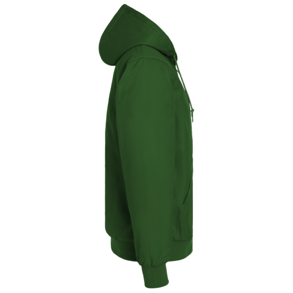 Berne Apparel Men's Berne Heritage Hooded Jacket, Green, Right Sleeve view