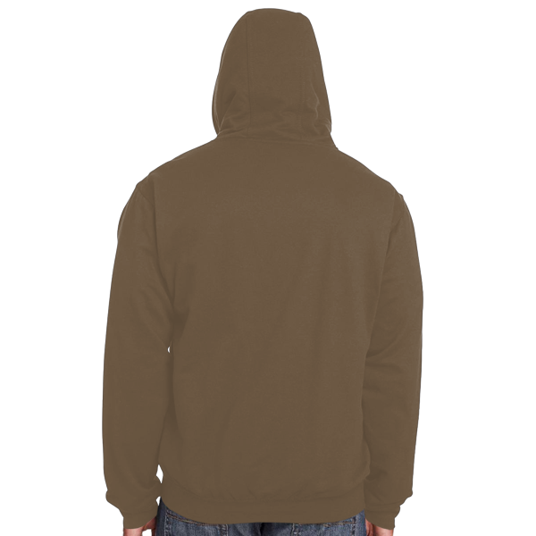 Berne Apparel Men's Heritage Thermal Lined Hooded Sweatshirt, Realtree Apx, Back view