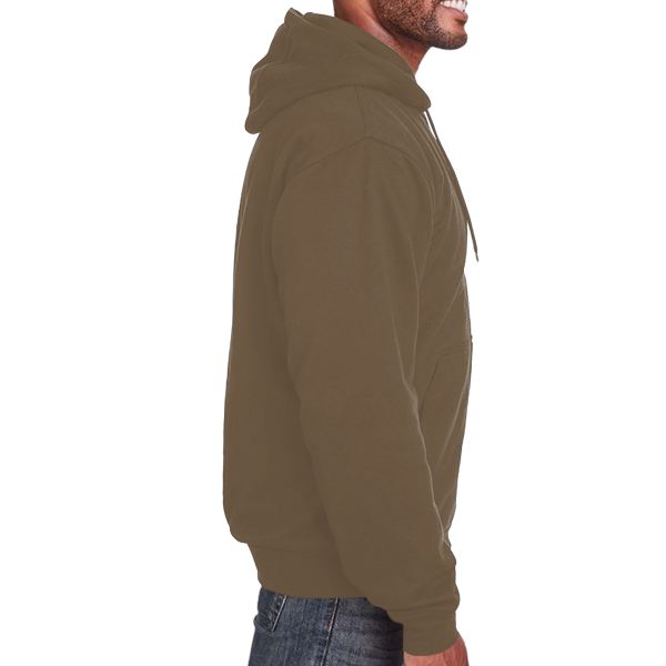 Berne Apparel Men's Heritage Thermal Lined Hooded Sweatshirt, Realtree Apx, Right Sleeve view