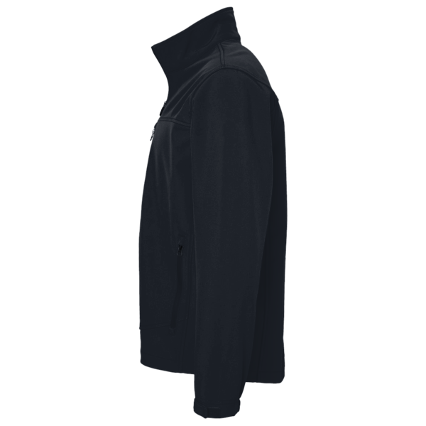 Berne Apparel Men's Highland Washed Gasoline Jacket, Midnight, Left Sleeve view