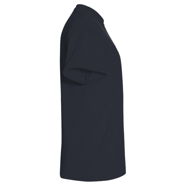Berne Apparel Men's Lightweight Performance Pocket T-Shirt, Navy, Right Sleeve view