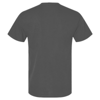 Berne Apparel Men's Lightweight Performance Pocket T-Shirt, Slate, Back view